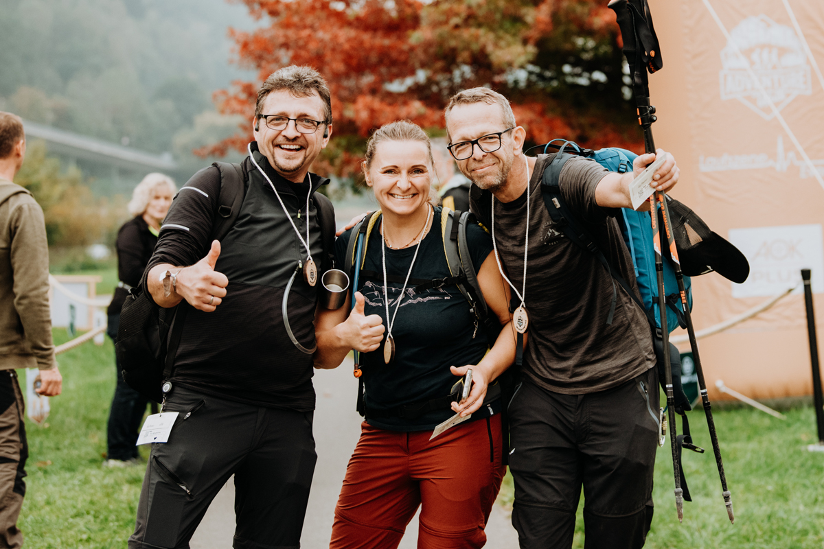 Was für ein Wochenende: AdventureWalk Sächsische Schweiz